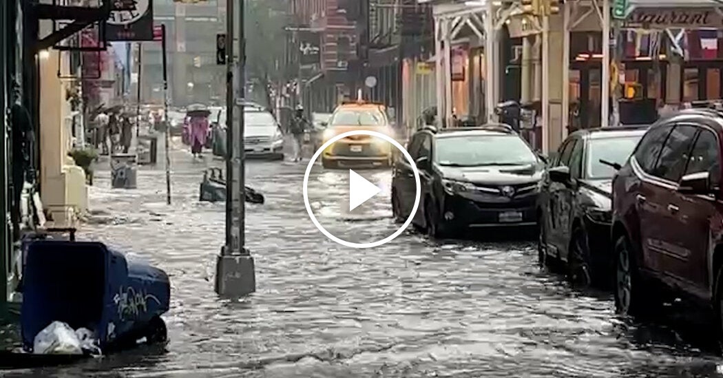 After Days of Wildfire Smoke, New York City Hit By Heavy Thunderstorms