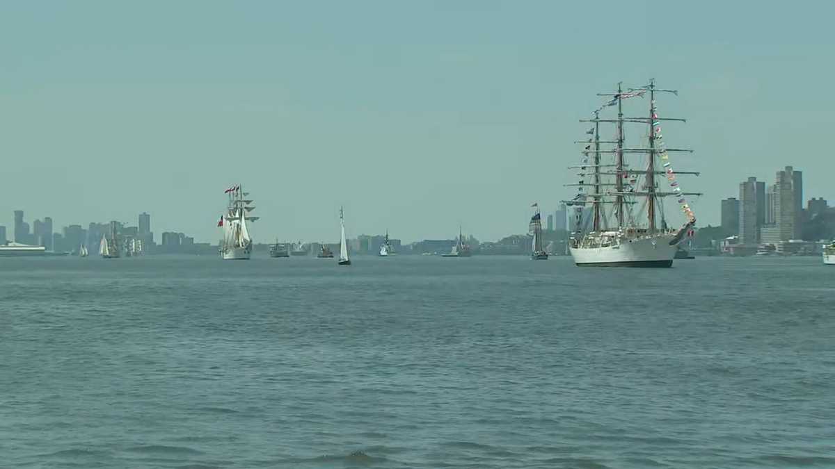 Fleet of tall ships coming to Boston next after July 4 celebration in New York City