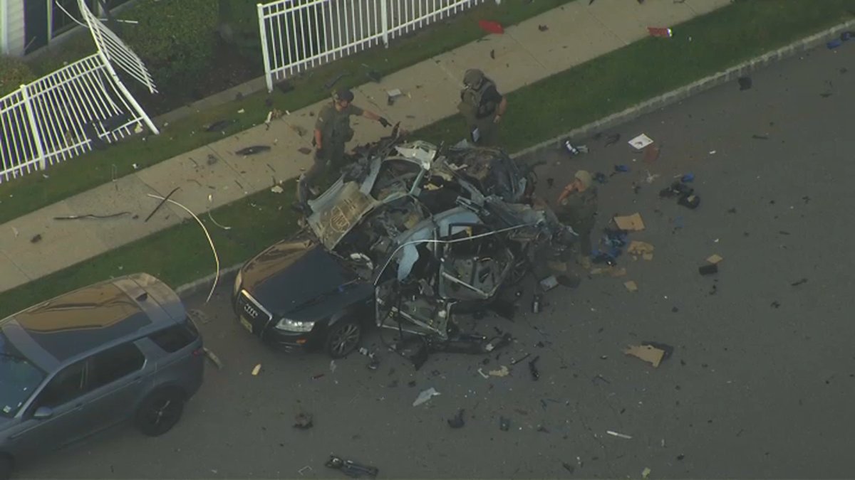 NJ explosion destroys car in Totowa – NBC New York