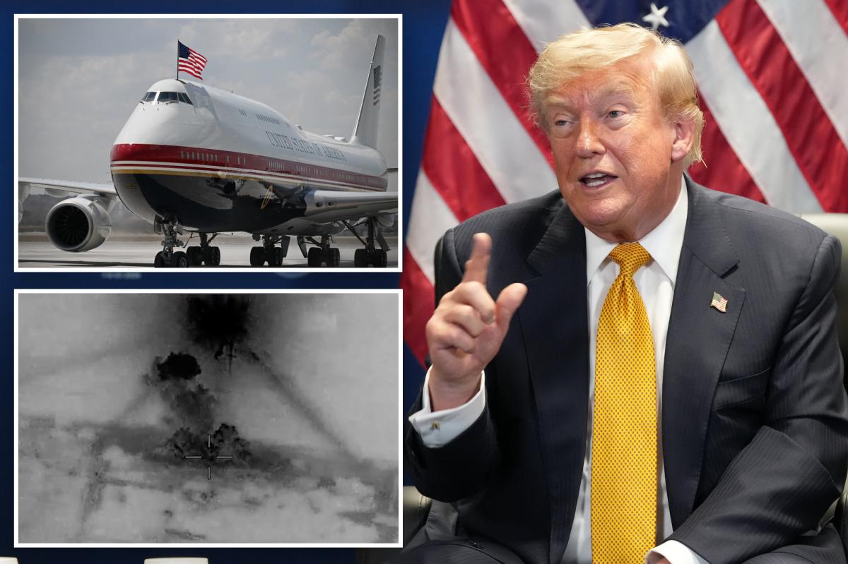 Trump won't fly $400M new Air Force One out of Turkey as Iran war resumes