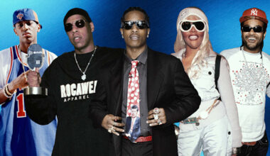 Some of the best dressed New York rappers of all time include Fabolous, Jay-Z, ASAP Rocky, Lil Kim, and Jim Jones.