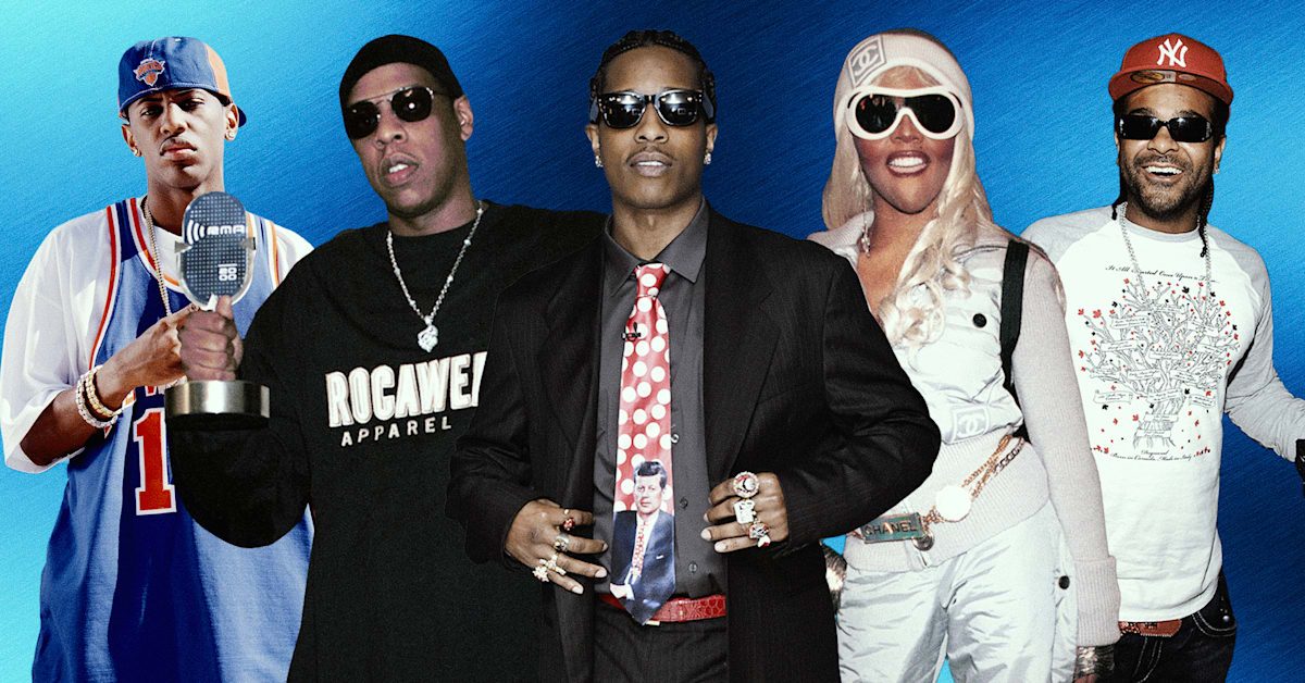 Some of the best dressed New York rappers of all time include Fabolous, Jay-Z, ASAP Rocky, Lil Kim, and Jim Jones.