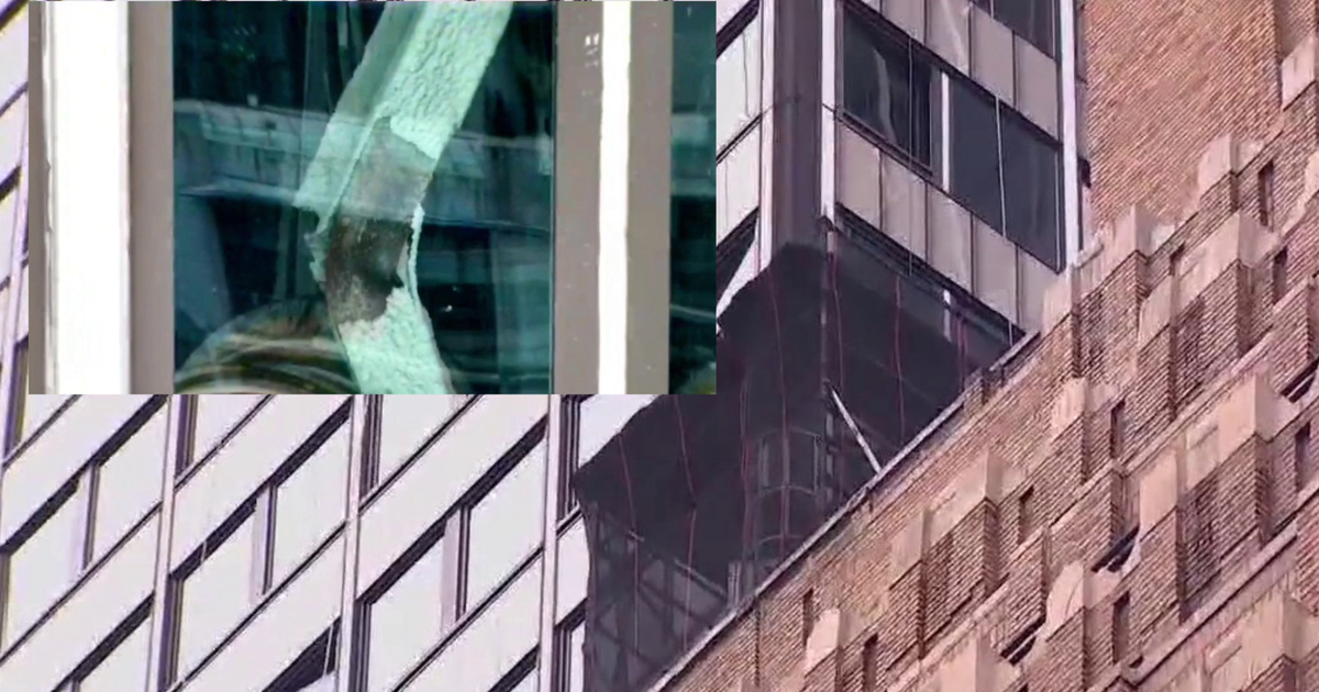 Former Pfizer headquarters stable after columns buckled