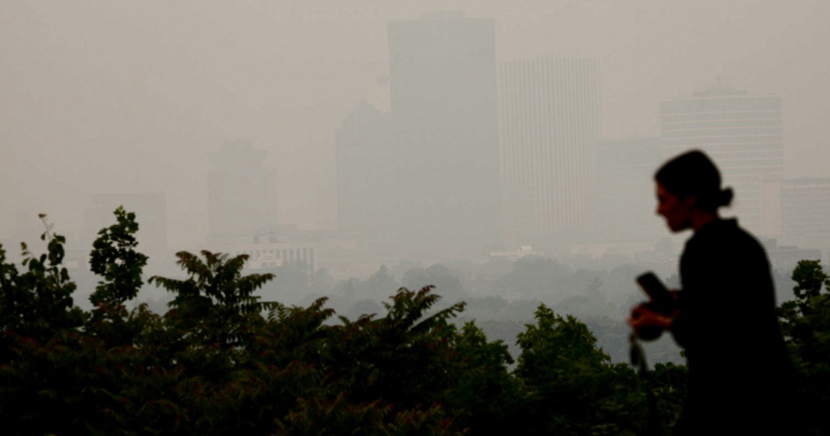 Wildfire smoke triggers air quality alerts in Rochester and across New York
