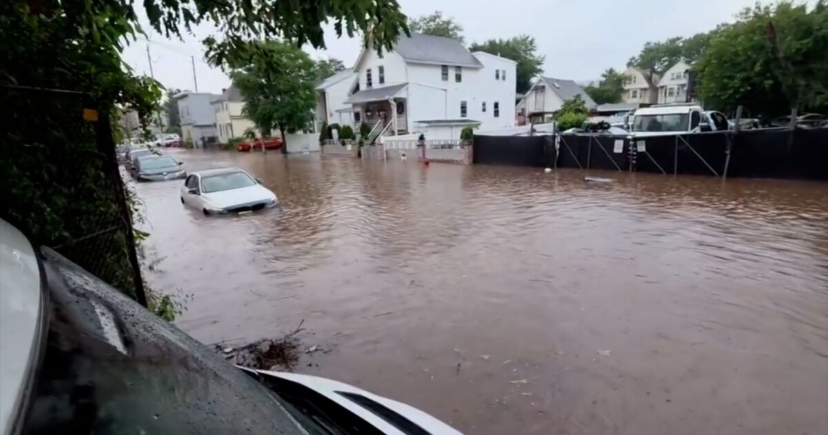 Flooding spreads in eastern New York as heavy rain shifts to New England