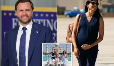 Vice President JD Vance, second lady Usha welcome 4th child