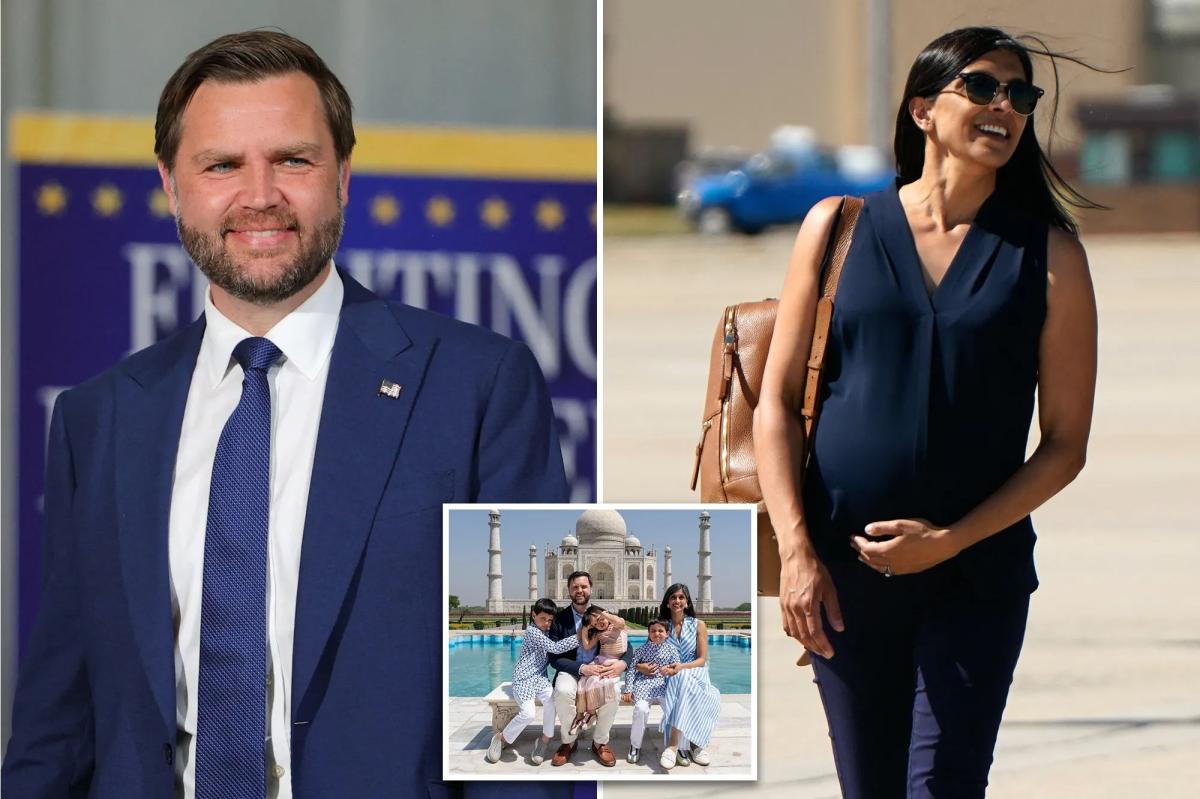 Vice President JD Vance, second lady Usha welcome 4th child