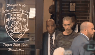 NYC stabbing suspect shouts cryptic message during perp walk after alleged hate crime attack