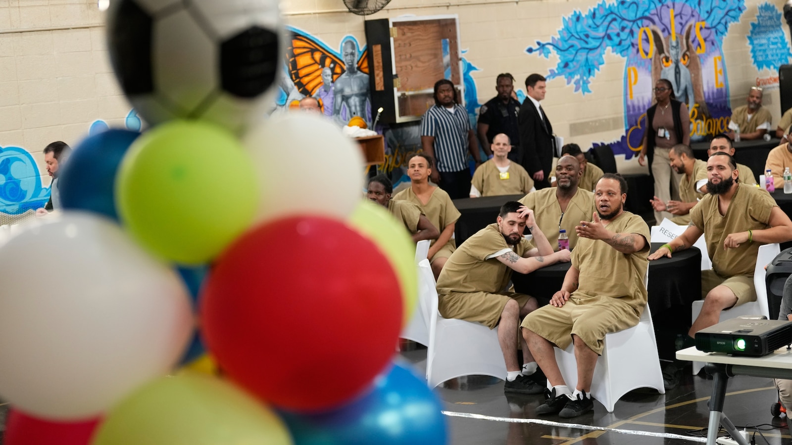 NYC's Rikers Island jail hosts World Cup watch party for inmates