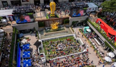 World Cup at Rockfeller Center