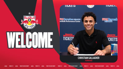 Red Bull New York II Sign RBNY Academy Product Christian Gallagher to an MLS NEXT Pro Contract