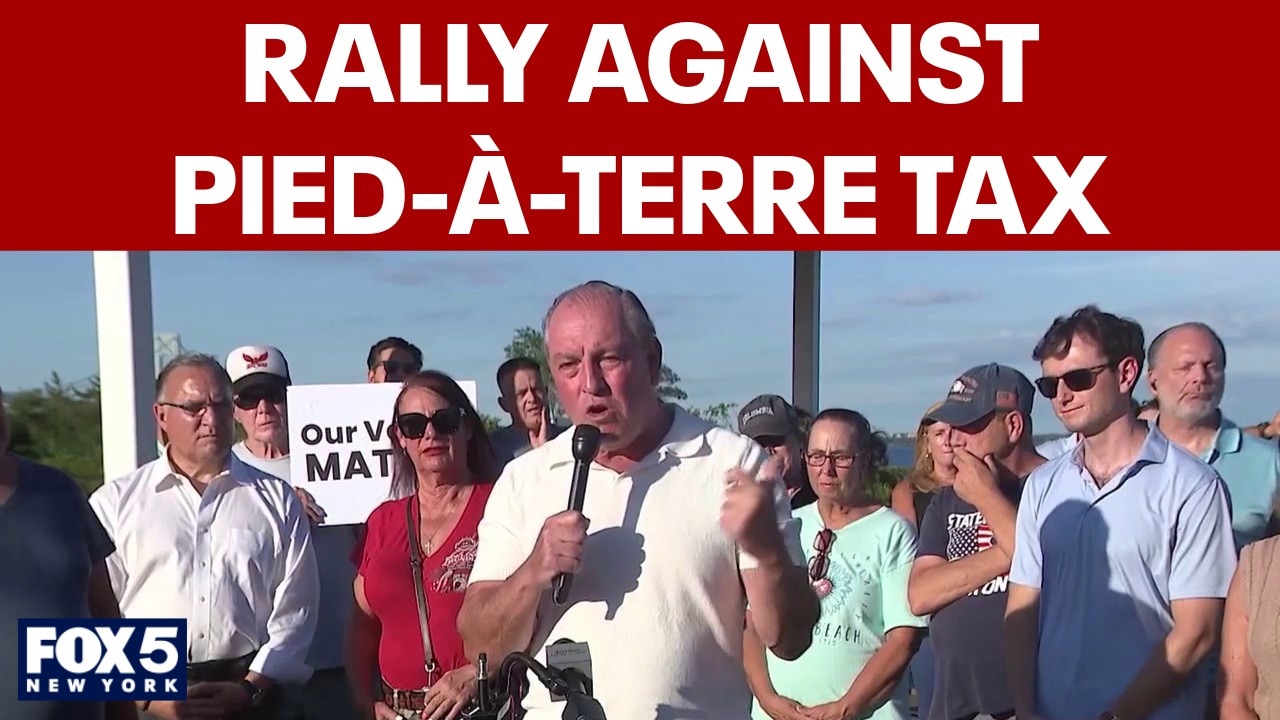 Staten Islanders rally against pied-à-terre tax rollout