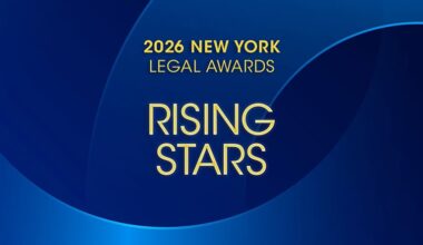 The Next Generation of Legal Leadership: New York’s 2026 Rising Stars