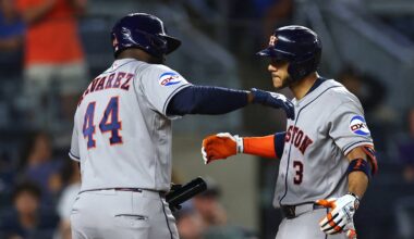 Astros Magic Number Falls After Winning Series Over Yankees in Bronx