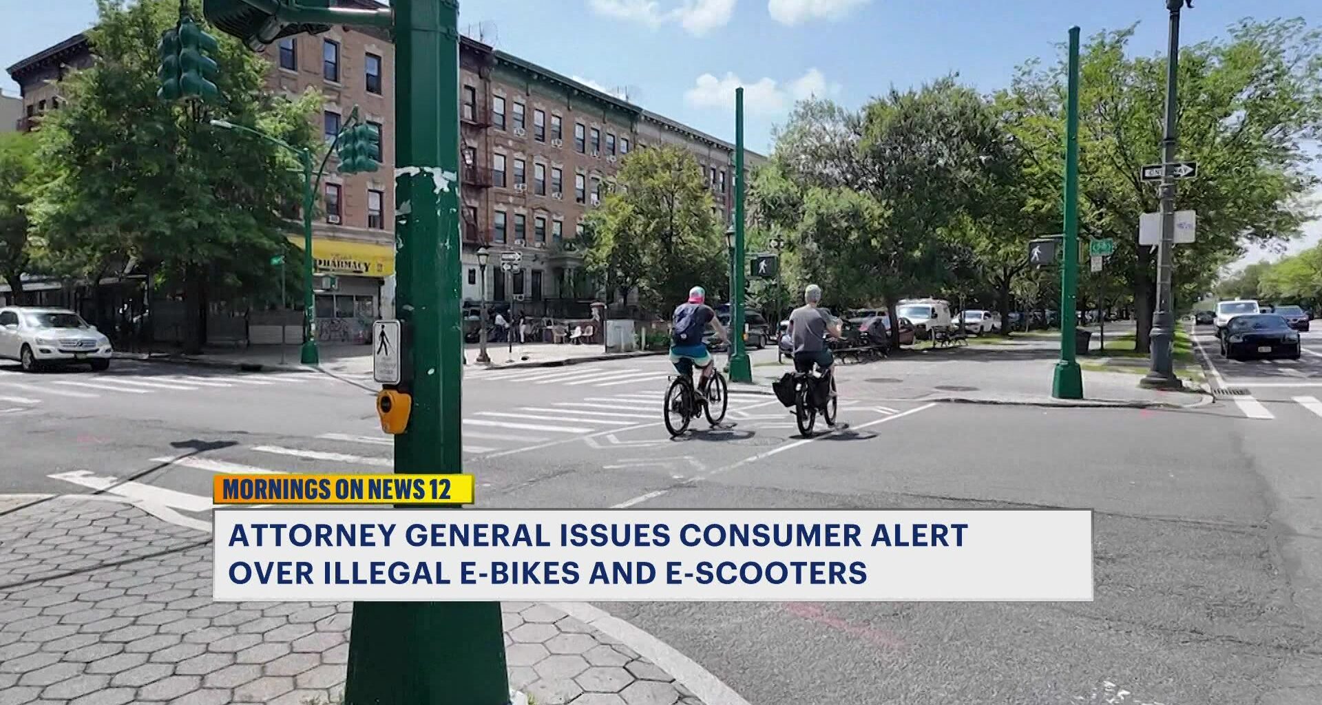 News 12 | Brooklyn | Attorney General Issues Consumer Alert Over Illegal E Bikes And E Scooters Advocates Push For Stronger Oversight