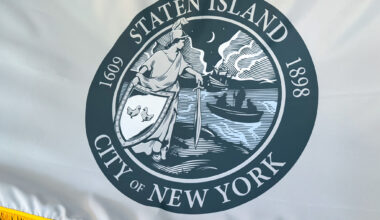 Maiden, Sword, Ship: Staten Island’s Borough Flag Is Now City-Certified