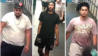 Trio sought for stabbing good Samaritan at Queens subway stop