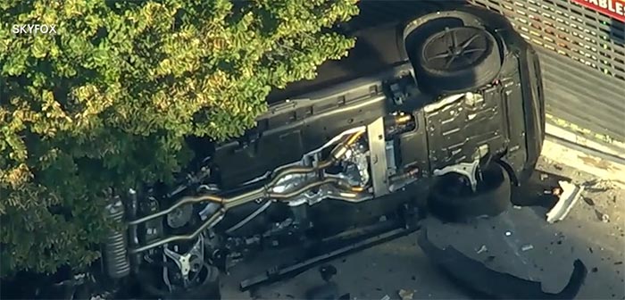 [ACCIDENT] Video Captures Wild C8 Corvette Crash in New York City