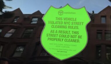 New York City Once Again Publicly Shaming Parking Scofflaws with Giant Stickers