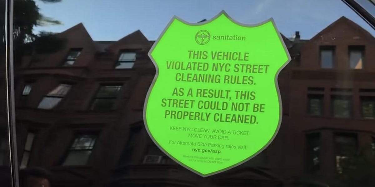 New York City Once Again Publicly Shaming Parking Scofflaws with Giant Stickers