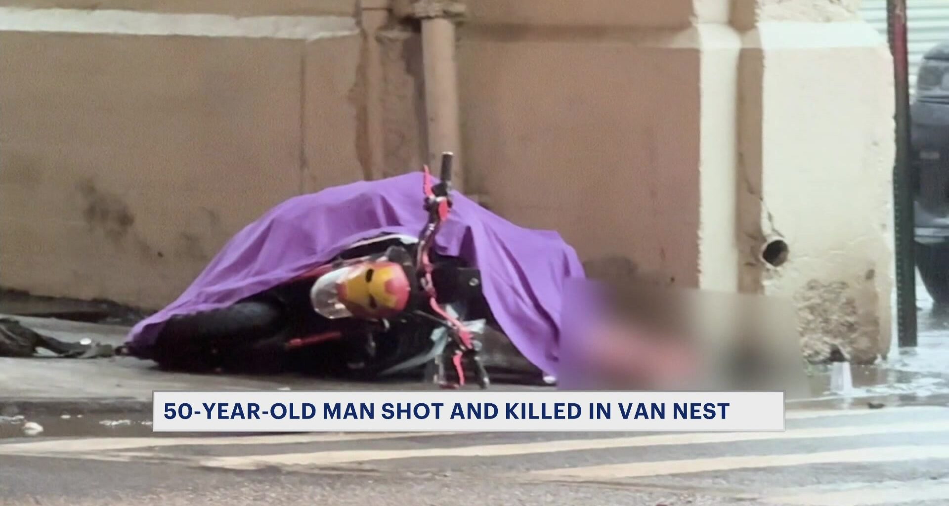 News 12 | Bronx | 50 Year Old Man Fatally Shot In Van Nest