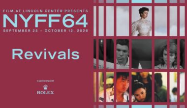 New York Film Festival Sets Revivals Lineup