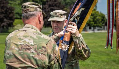 106th Regional Training Institute Change of Command Ceremony