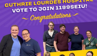 Registered Nurses At Guthrie Lourdes ‘Go Union,’ Vote 2-To-1 To Join 1199 SEIU