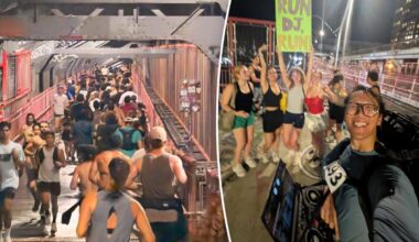 People ran back and forth across the Williamsburg Bridge for insane ‘marathon’