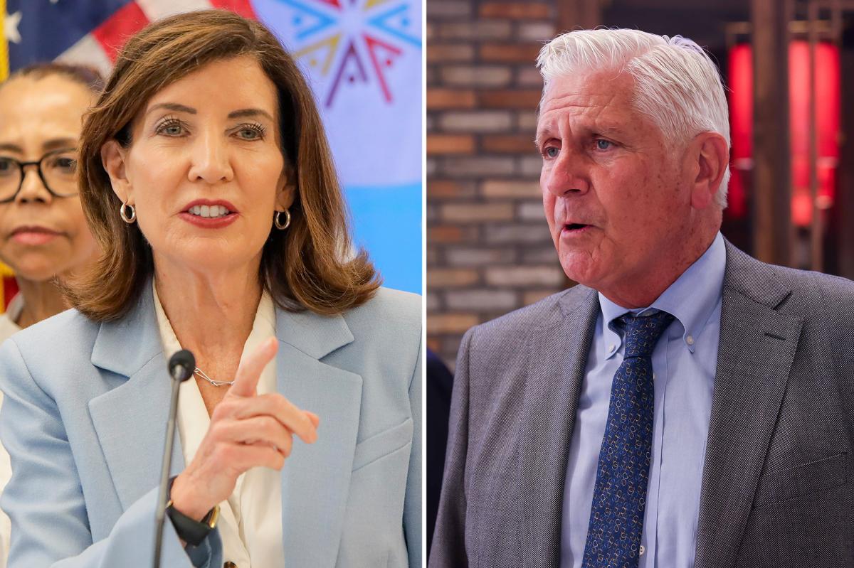 Hochul's lead over Blakeman cut in half in new governor's race poll