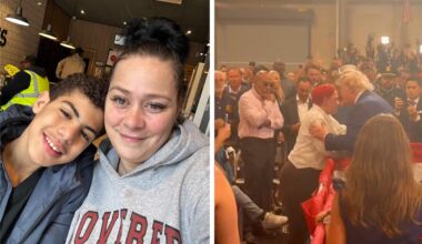 Trump embraces teary-eyed mom of 12-year-old boy shot dead on NYC street