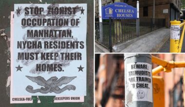 Opponents of new NYCHA project spread ugly antisemitic, racist and homophobic flyers