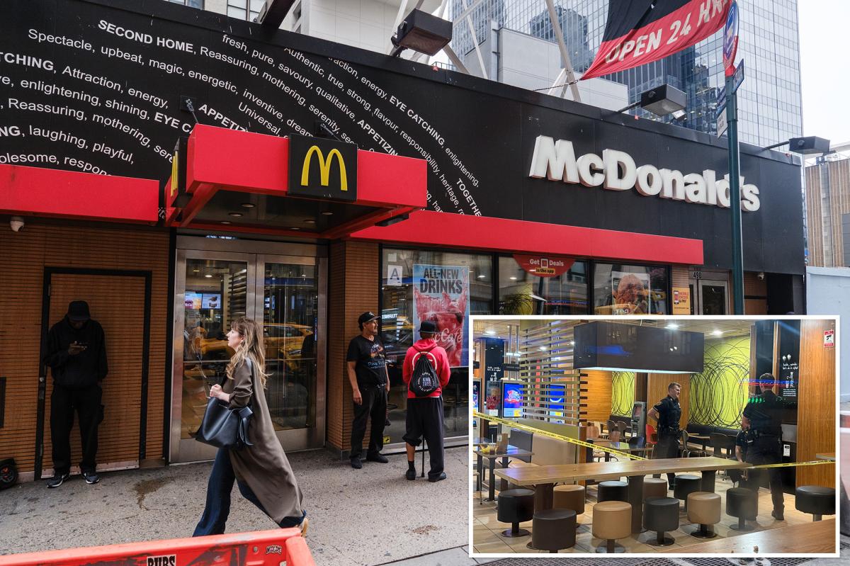 NYC tourist was stabbed at infamous 'murder McDonald's' near Penn Station: 'It’s like a little slice of hell'