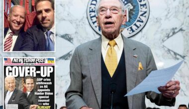 FBI may have 'misclassified' Biden investigation documents to keep evidence of family's crimes a secret, Grassley claims