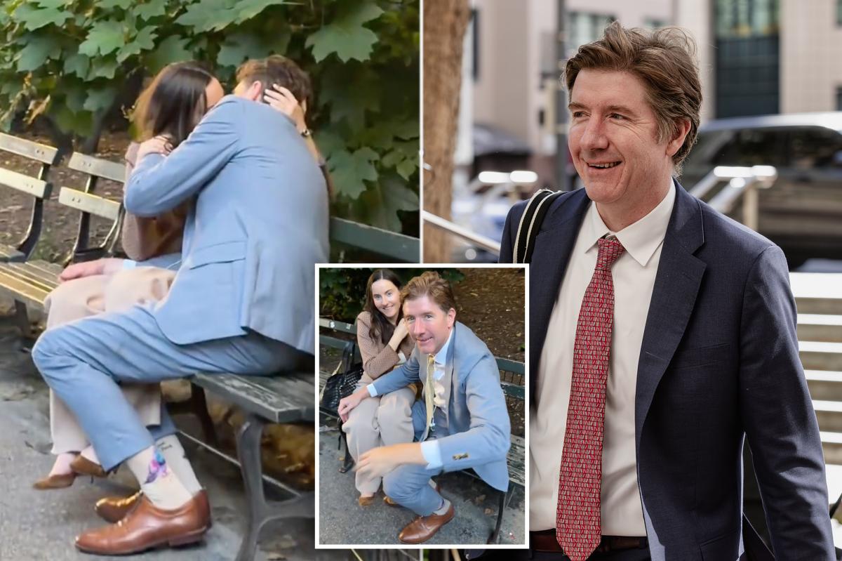 Wachtell is forcing out canoodling Central Park lawyer Nathaniel Cullerton after viral smoochfest: sources