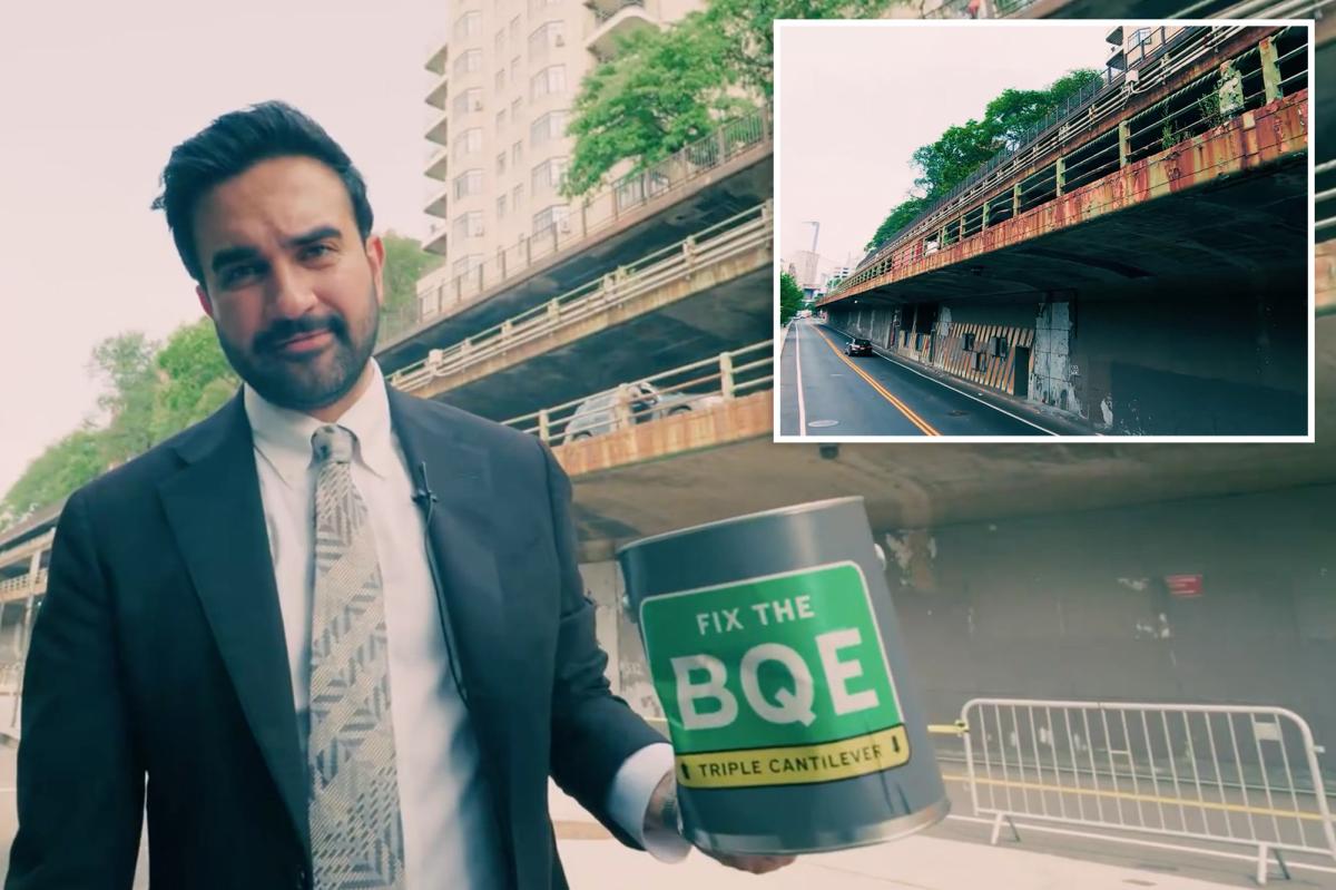 Mamdani pitches $4B plan to finally fix NYC's crumbling BQE 'without slowing city down'