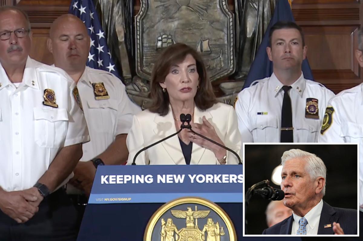NY sheriffs sue over Hochul's anti-ICE law that bans government cooperation, but guv says: 'Bring it on'