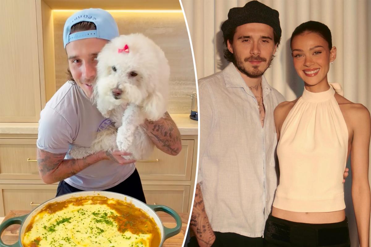 Brooklyn Beckham defends wife Nicola Peltz against 'disgraceful' body-shaming comment