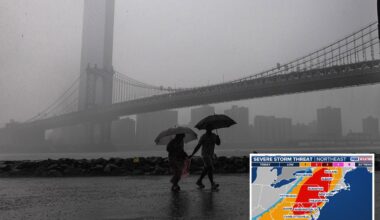 38 million at risk of possible tornadoes, flooding as severe storms target major Northeast cities