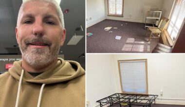 Custodian secretly lives in school for six months
