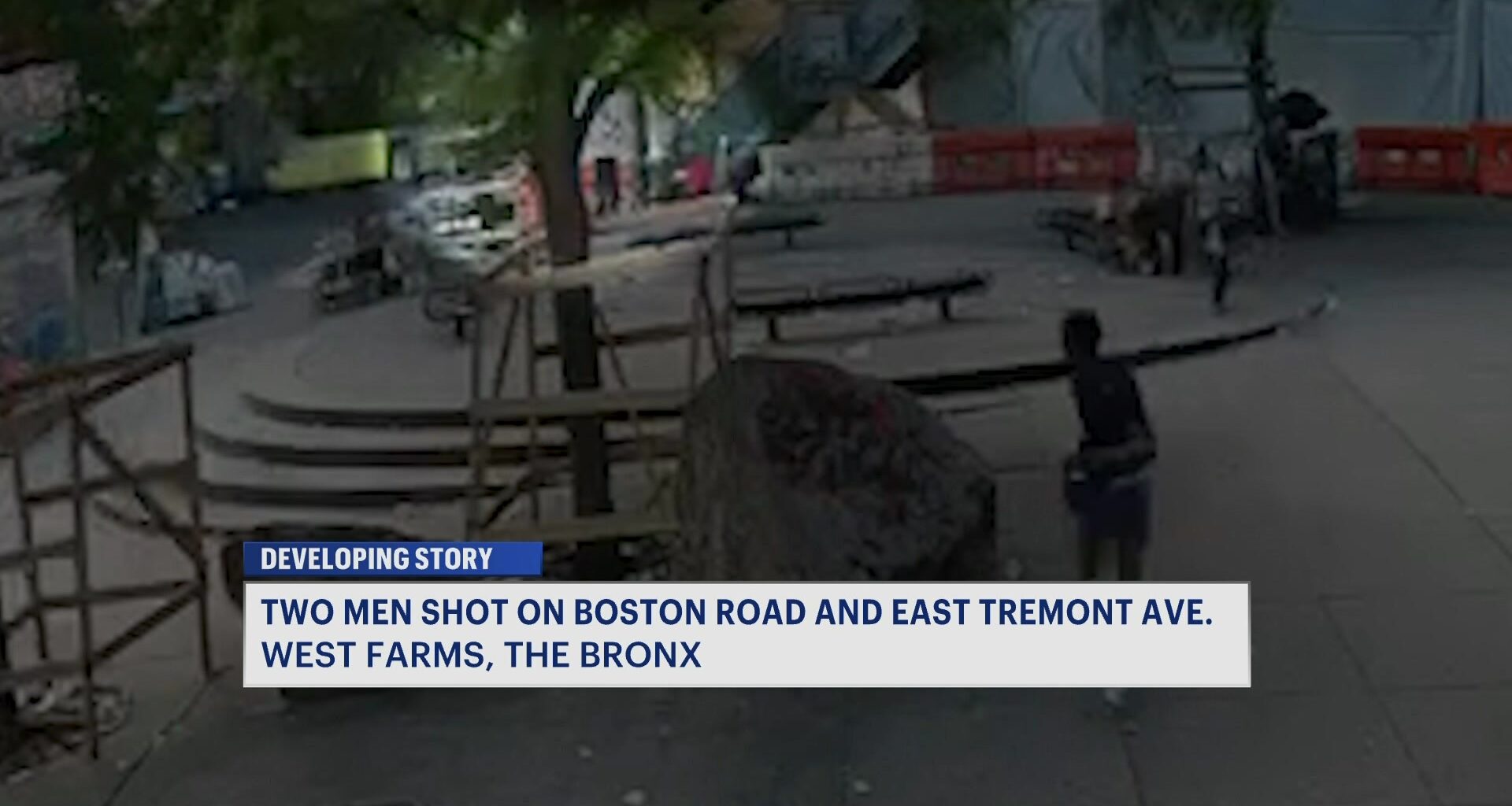 News 12 | Bronx | 2 Men Shot Steps From Subway Station In West Farms
