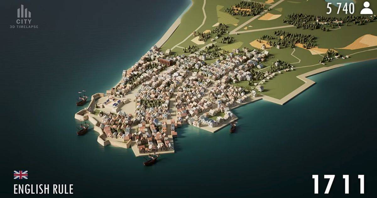 Watch Manhattan Transform in 400-Year Timelapse