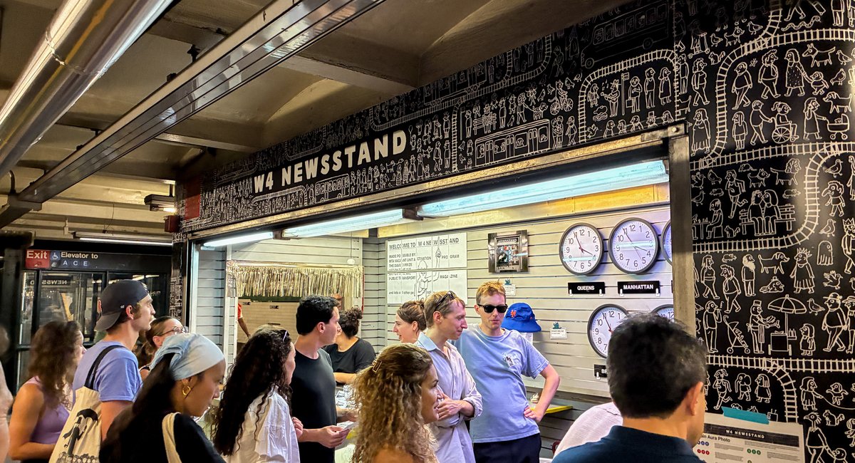 'Just a pure weird moment': Art project takes over Manhattan subway kiosk