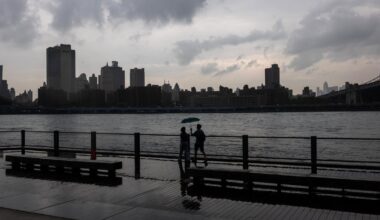 Heavy rain could bring flash flooding to NYC on Monday, NWS says