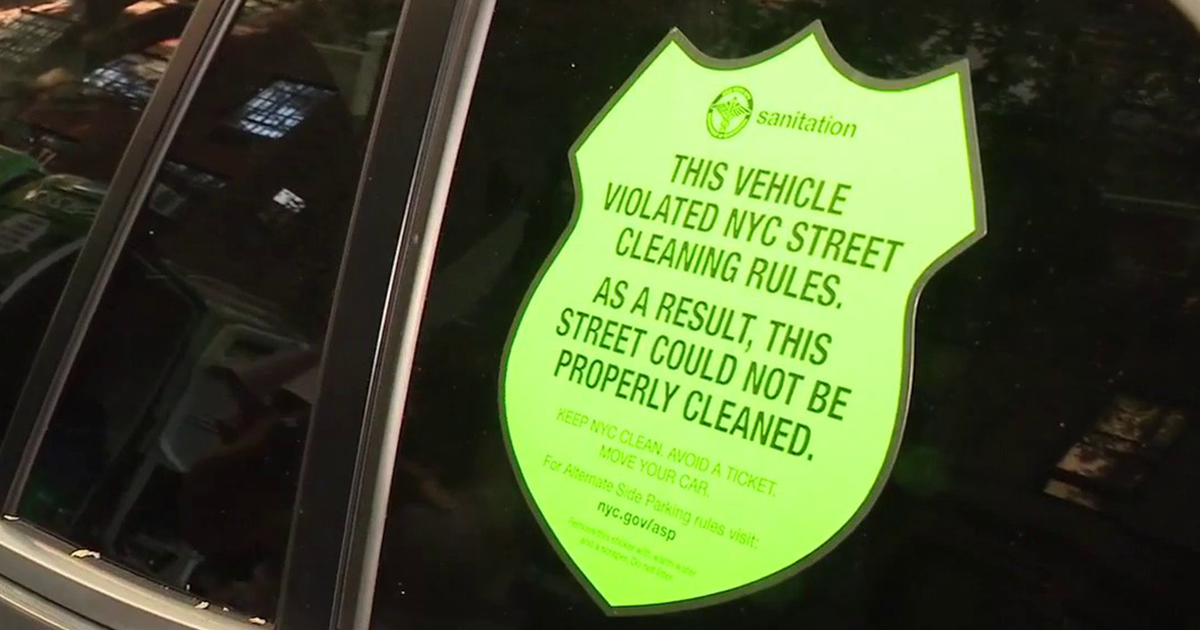 NYC revives bright green stickers for alternate side parking violators