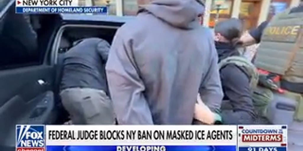 Federal judge blocks New York's mask ban on ICE agents