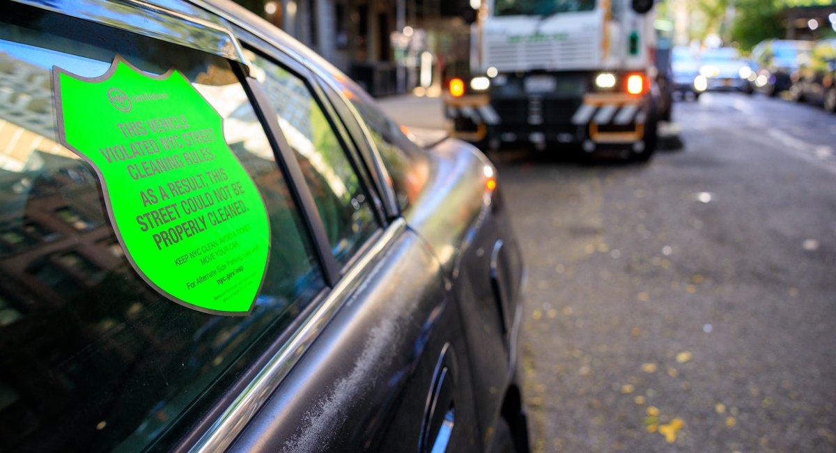 NYC says they're not 'shame stickers,' as it slaps them on alternate-side violators' cars