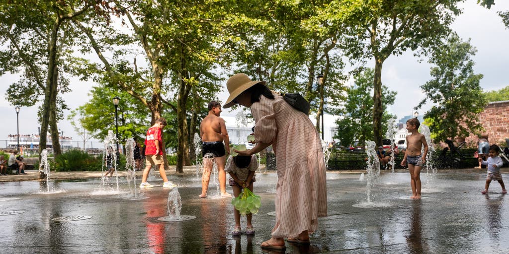 From New York to Philadelphia, tropical humidity has millions feeling the summer swelter