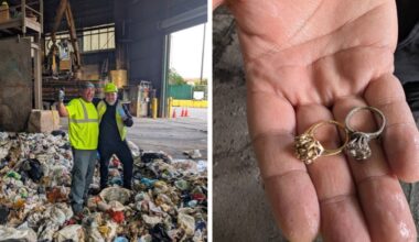 Brooklynites’ diamond ring rescued from dump with NYC sanitation department's help