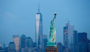 Boat capsizes near Liberty Island in New York Harbor, 2 people dead